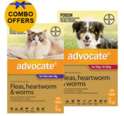 Buy Advocate Combo Pack For Dogs 10 - 25 kg and Cats Over 4kg Pack