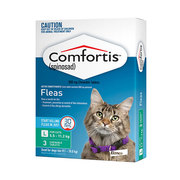 Buy Comfortis for Large Cats 5.5 to 11.2kg Green |Pets Worm treatment 