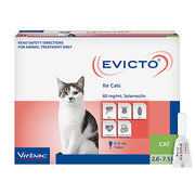 Buy Evicto Spot On for Cats 2.6 to 7.5kg Green |Pets Worm treatment | 