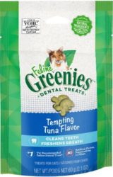 Buy FELINE GREENIES Dental Treats Tempting Tuna Flavor Online