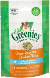 Buy Greenies Feline Dental Oven Roasted Chicken Flavor Cat Treats