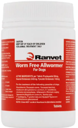 Buy Ranvet Allwormer Small Dog 10 Kg Online-VetSupply