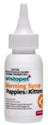 Buy Aristopet Worming Syrup Puppy and Kittens Online-VetSupply