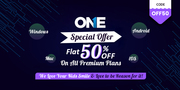 TheOneSpy Flat 50% OFF using coupon code OFF50 