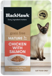 Buy BlackHawk Cat Mature Chicken/Salmon Online-VetSupply