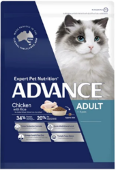 Buy Advance Adult Dry Cat Food Chicken With Rice Online -VetSupply