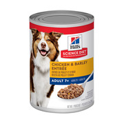 Hill’s Science Diet Adult 7+ Chicken & Barley Entrée Canned Dog Food