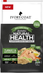 Buy Ivory Coat Dog Adult Large Breed Turkey and Brown Rice Online