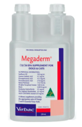 Buy Megaderm Supplement for Dogs and Cats 250ml | Pet Supplies