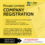 Pvt .Ltd Company registration at low cost