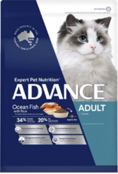 Buy Advance Adult Dry Cat Food Ocean Fish with Rice Online-VetSupply