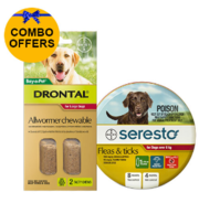 Buy Seresto Collar + Drontal Allwormer For Dogs Online-VetSupply