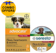 Buy ADVOCATE + SERESTO COLLAR COMBO PACK FOR LARGE DOGS 10-25KG