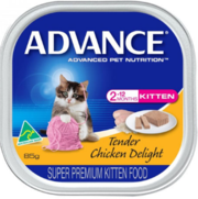  Buy Advance Kitten Tender Chicken Wet Cat Food Trays Online-VetSupply