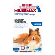 Milbemax Allwormer Tablets For Large Dogs 5 To 25 Kg