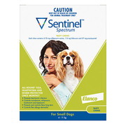 Sentinel Spectrum Tasty Chews For Small Dogs 4 To 11Kg