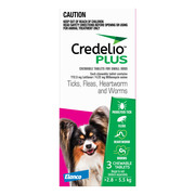 Credelio Plus Ticks Fleas Worms & Heartworm | DiscountPetCare