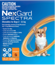 Nexgard Spectra Dogs Flea,  Tick,  Worm Control 