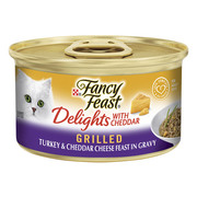 Fancy Feast Cat Adult Delights Cheddar Turkey | DiscountPetCare