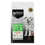 Black Hawk Chicken & Rice Puppy Food | DiscountPetCare