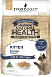  Buy Ivory Coat Cat Kitten Grain Free Chicken in Gravy Online 