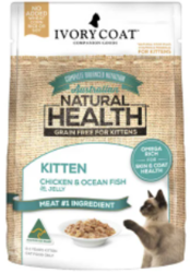 Buy Ivory Coat Cat Kitten Grain Free Chicken and Ocean Fish in Jelly