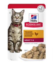 Buy Hill's Science Diet Adult Care Chicken Tender Wet Pouch 85 Gm