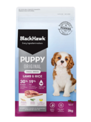 Buy Black Hawk Puppy Original Small Breed Lamb & Rice 10 kg Online