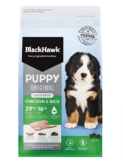 Buy Black Hawk Puppy Original Large Breed Chicken and Rice 10 kg