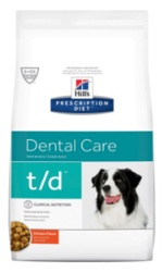 Hills Prescription Diet Canine t/d Dental Care Chicken Dry Dog Food