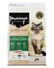 Black Hawk Grain Free Adult Chicken & Turkey Dry Cat Food Online