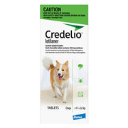 Credelio Dog Chewable Tablet Medium 11 to 22kg Green | Dog Supplies | 