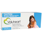 Buy Valuheart Heartworm Tablets For Small Dogs Up To 10Kg (Blue)
