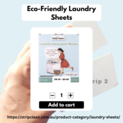 Laundry Sheets | Strip Clean