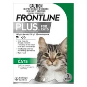 Buy Frontline Plus For Cats 3 Pipettes Online