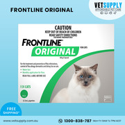Buy Frontline Original For Cats 4 Pipettes Online | Vetsupply