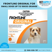 Buy Frontline Original For Small Dogs Up To 10Kgs (Orange) 4 Pipettes 