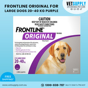 Buy Frontline Original For Large Dogs 20-40 Kg (Purple) 4 Pipettes O