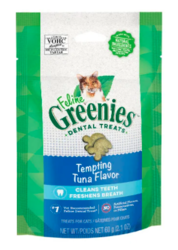 Greenies for Cats Tuna Tempting Flavoured Dental Treats 60g