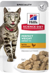 Hill's Science Diet Adult Perfect Weight Cat Wet Food Pouches 85 Gm | 
