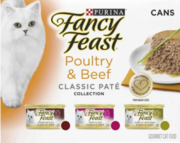 Fancy Feast Variety Pack Poultry & Beef Pate Canned Cat Food | Cat Sup