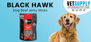 Black Hawk Beef Jerky Sticks Dog Treats | VetSupply