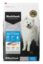 BlackHawk dog food fish and potato | Pet Food Online 
