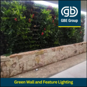 Green Wall & Lighting Installation
