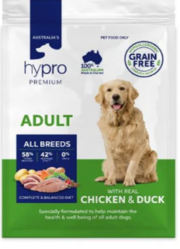Hypro Premium Chicken & Duck Adult Dry Dog Food |Dog Food | VetSupply