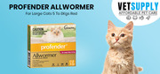 Buy Profender Allwormer For Large Cats 5 To 8Kgs (Red) 2 Pipettes 