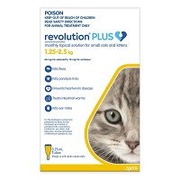Revolution Plus for Cats - Flea,  Tick & Worming