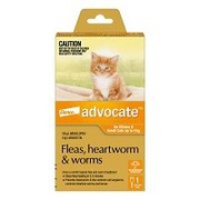 Advocate - Flea,  Heartworm & Intestinal Worm Treatment for Cats