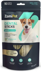 ZamiPet Dental Sticks Adult Dog Treats |Pet Treats | VetSupply