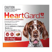 Buy Heartgard Plus Chewables For Large Dog 23 To 45 Kg (Brown) 6 Chews